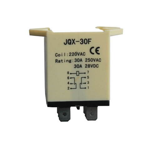 Relé intermedio JQX-30F 30A Relé 220V AC 8-Pin Plug in Tipo Motor Control  de alta potencia